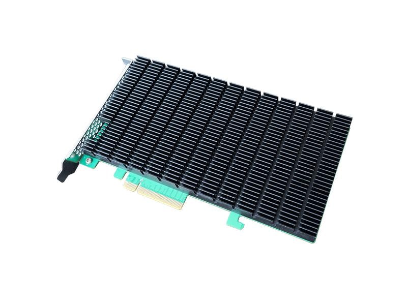 Highpoint Host Bus Adapter Rocket 1204 PCI-Ex8v3 - 4x M.2 N PCIe 3.0 x8 4-Port M.2 NVMe HBA – Kosteneffiziente 4-Kanal PCIe Gen3 M.2 NVMe Konnektivitätslösung