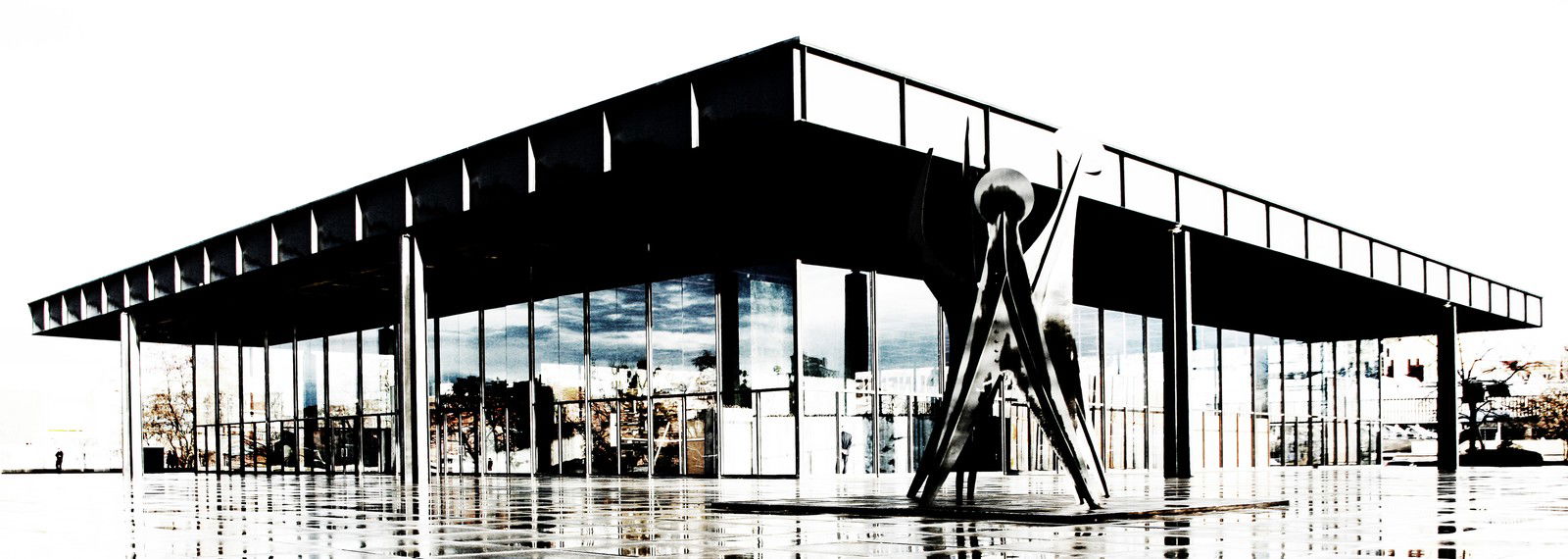 Neue Nationalgalerie by Cathrin Schulz - Limited Edition. Edition of: 100. Signed.