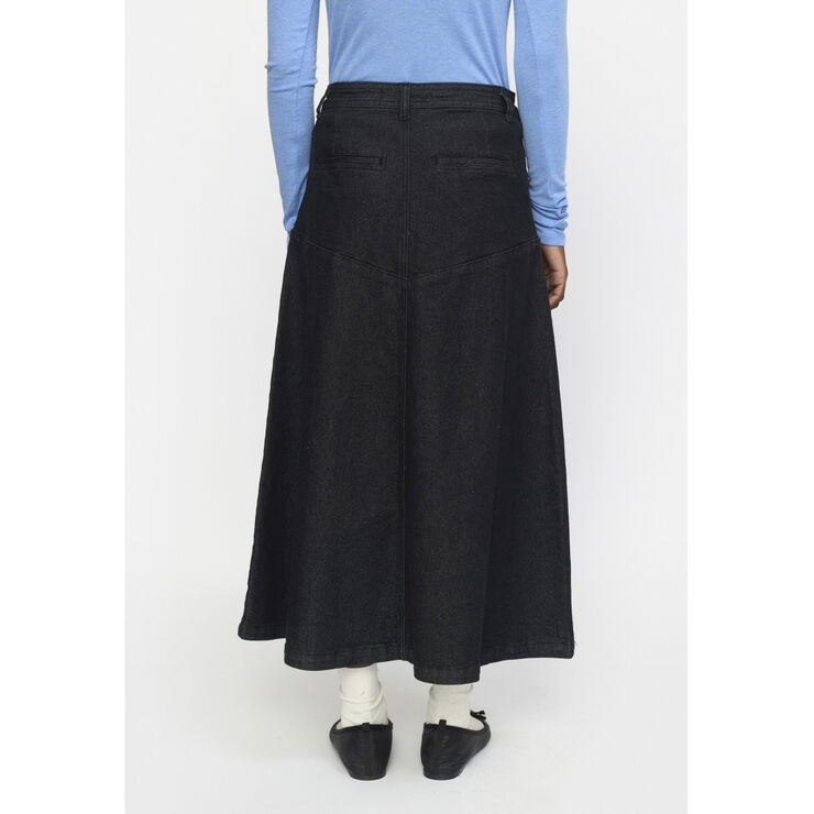 Soft Rebels SRJennie Denim Midi Skirt Black