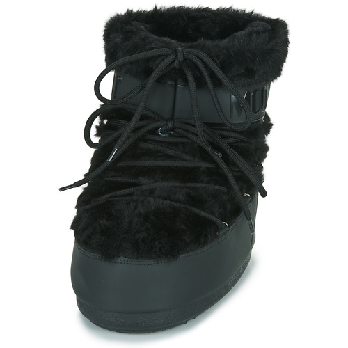 Moon Boot - MOON BOOT ICON LOW FAUX FUR - Noir
