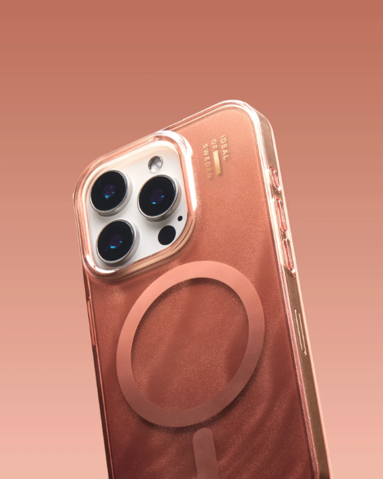 iPhone Air MagSafe Hardcase Hülle Clear Case Recycled (IDCLCMS-I2566-562) - Mocha Mousse