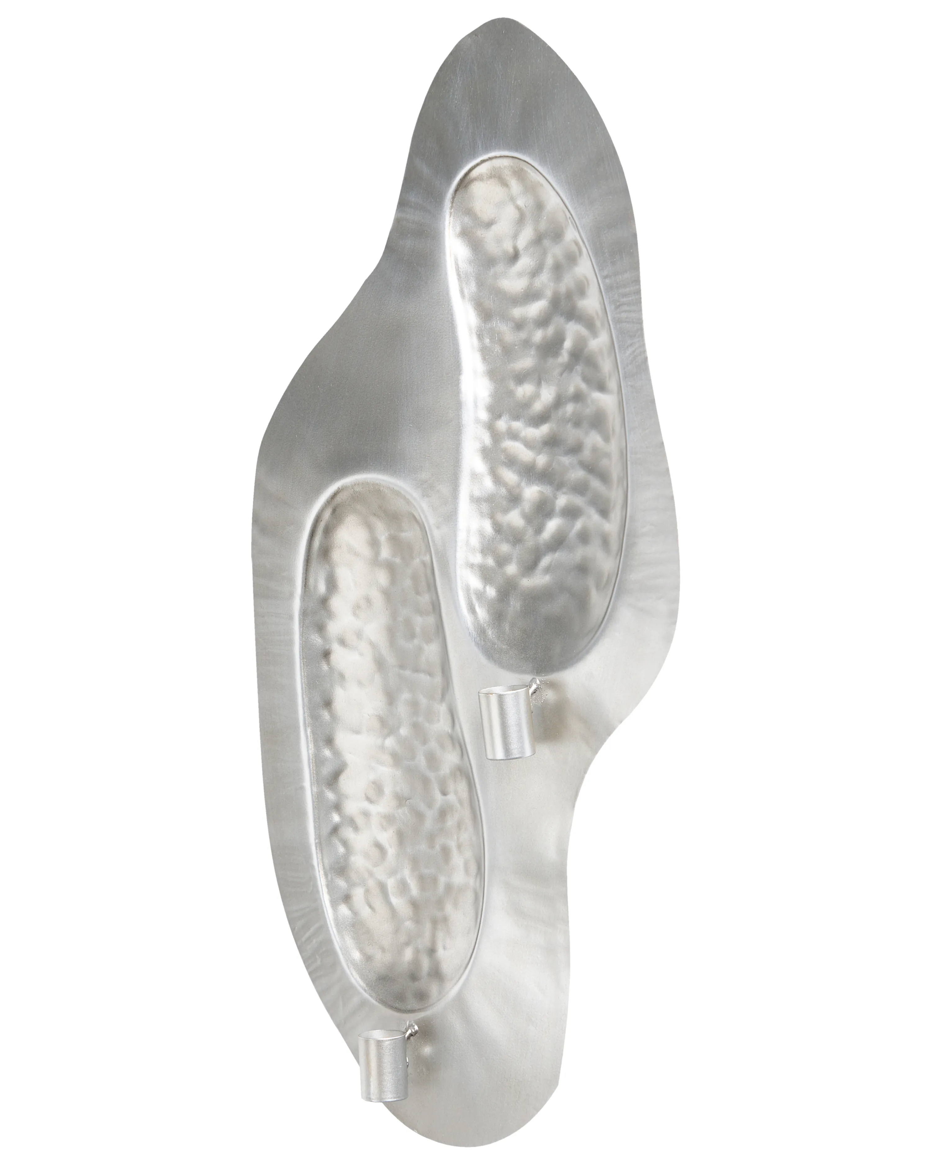 Wandkandelaar PENICHE Metaal 60 cm Zilver