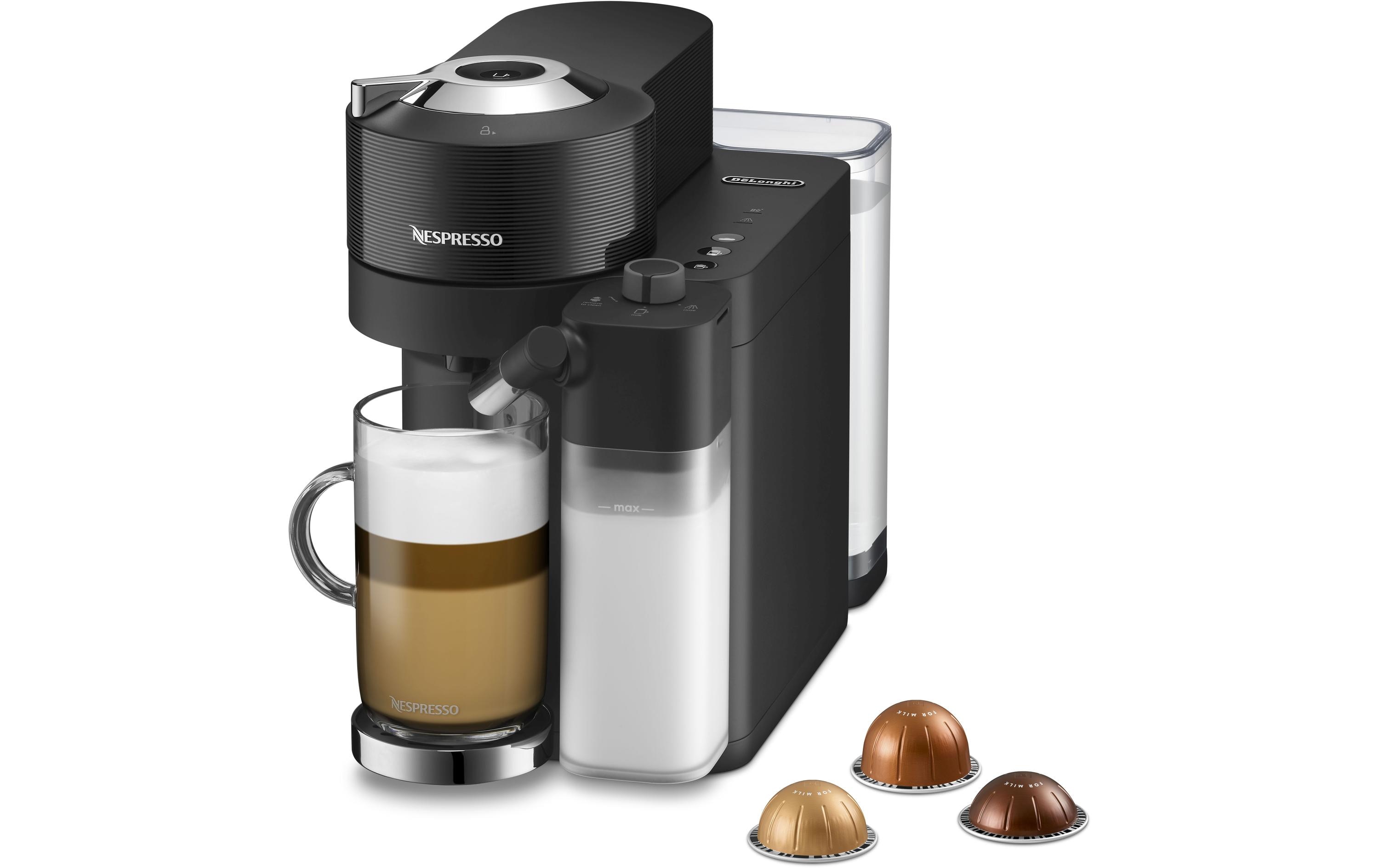 Kaffeemaschine Nespresso Vertuo Lattissima ENV300.B Schwarz<br>Kaffeemaschine