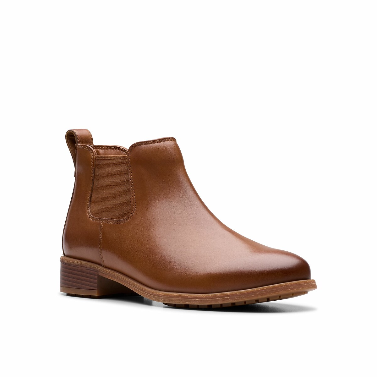 CLARKS<br>Botas Chelsea de Couro Havisham