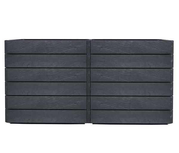Garantia Kunststoff-Hochbeet Ergo Quadro Stone