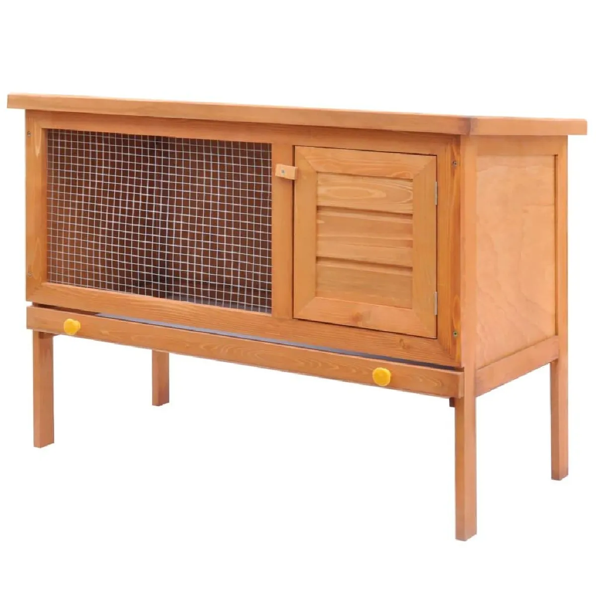 Helloshop26 Clapier extérieur 90 x 45 x 65,5 cm