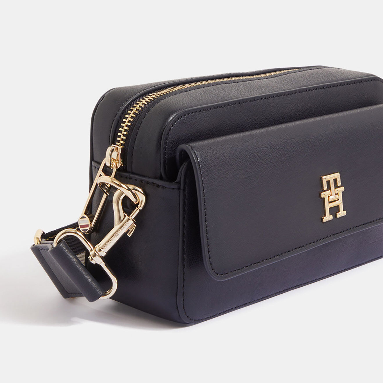 Tommy Hilfiger Sac bandoulière camero Iconic bleu marine - 11x22x8 cm