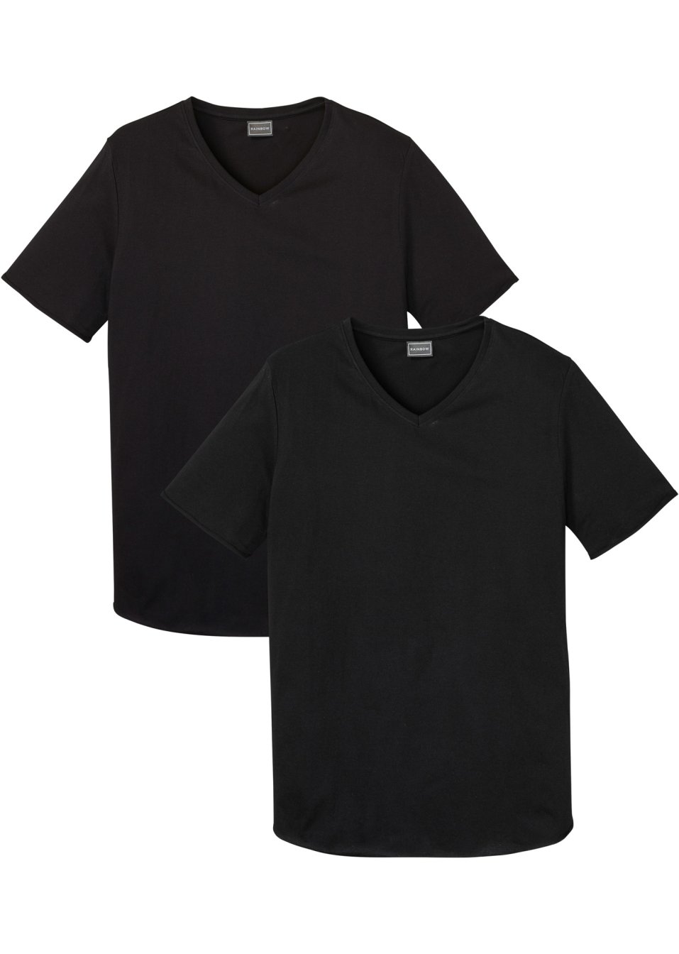 Lot de 2 T-shirts col V en coton Cradle to Cradle Certified® niveau argent
