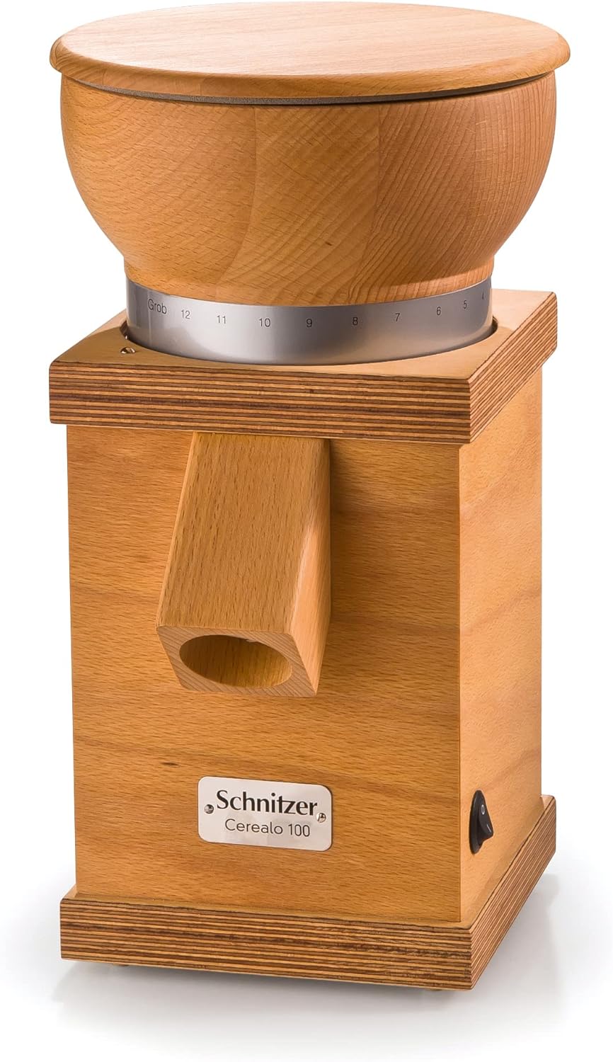 HDmirrorR Schnitzer Cerealo 100 Getreidemühle Natur