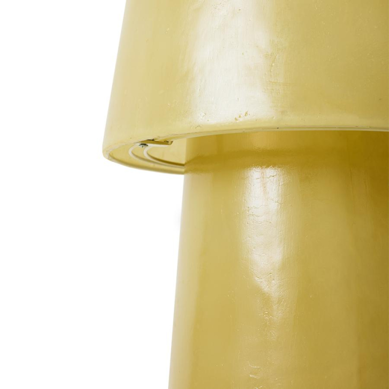 HKliving Glassfiber vloerlamp Soft Green
