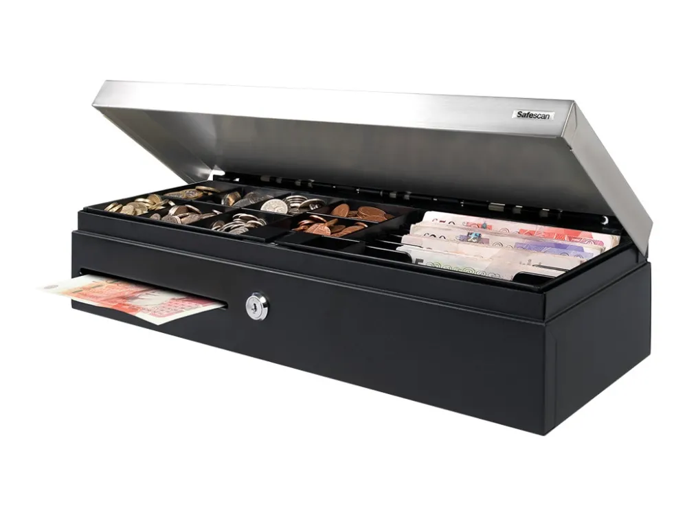 Safescan SD-4617S - Cash Drawer - sort, sølv