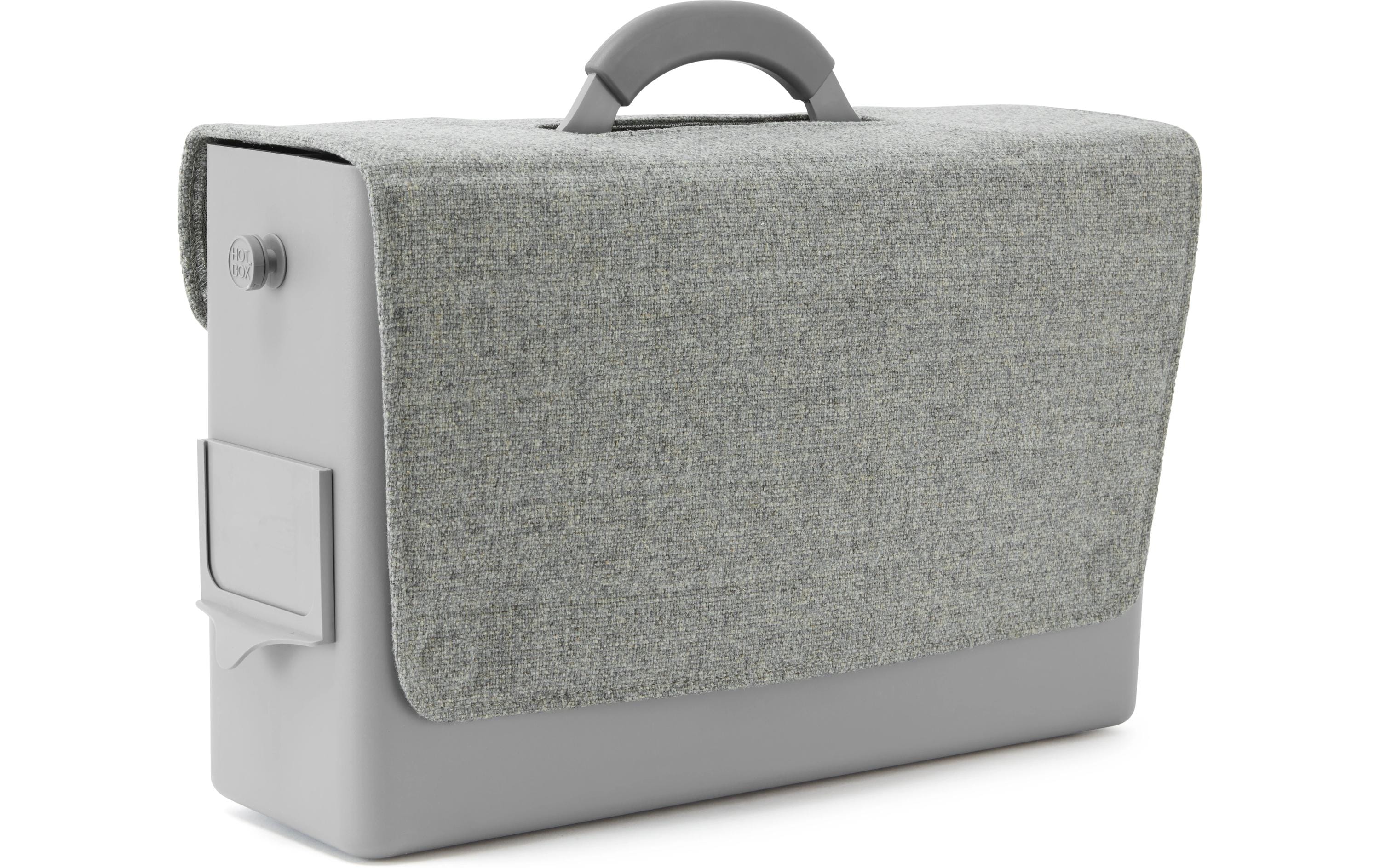 Cover Flax Stratford zu Hotbox 2, GrauIndividuelle Stoffabdeckung aus Naturfasern