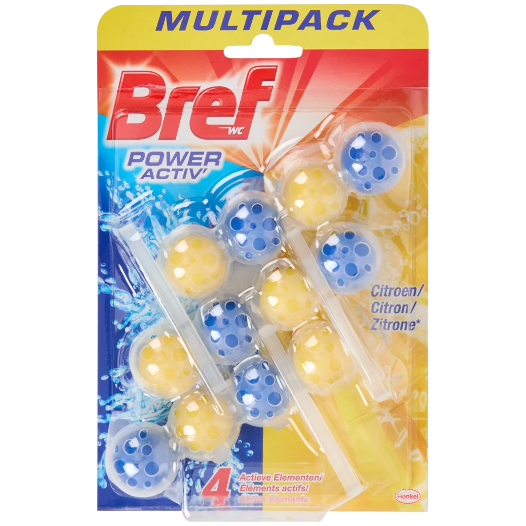 Blocs WC Bref Power Activ' Citron