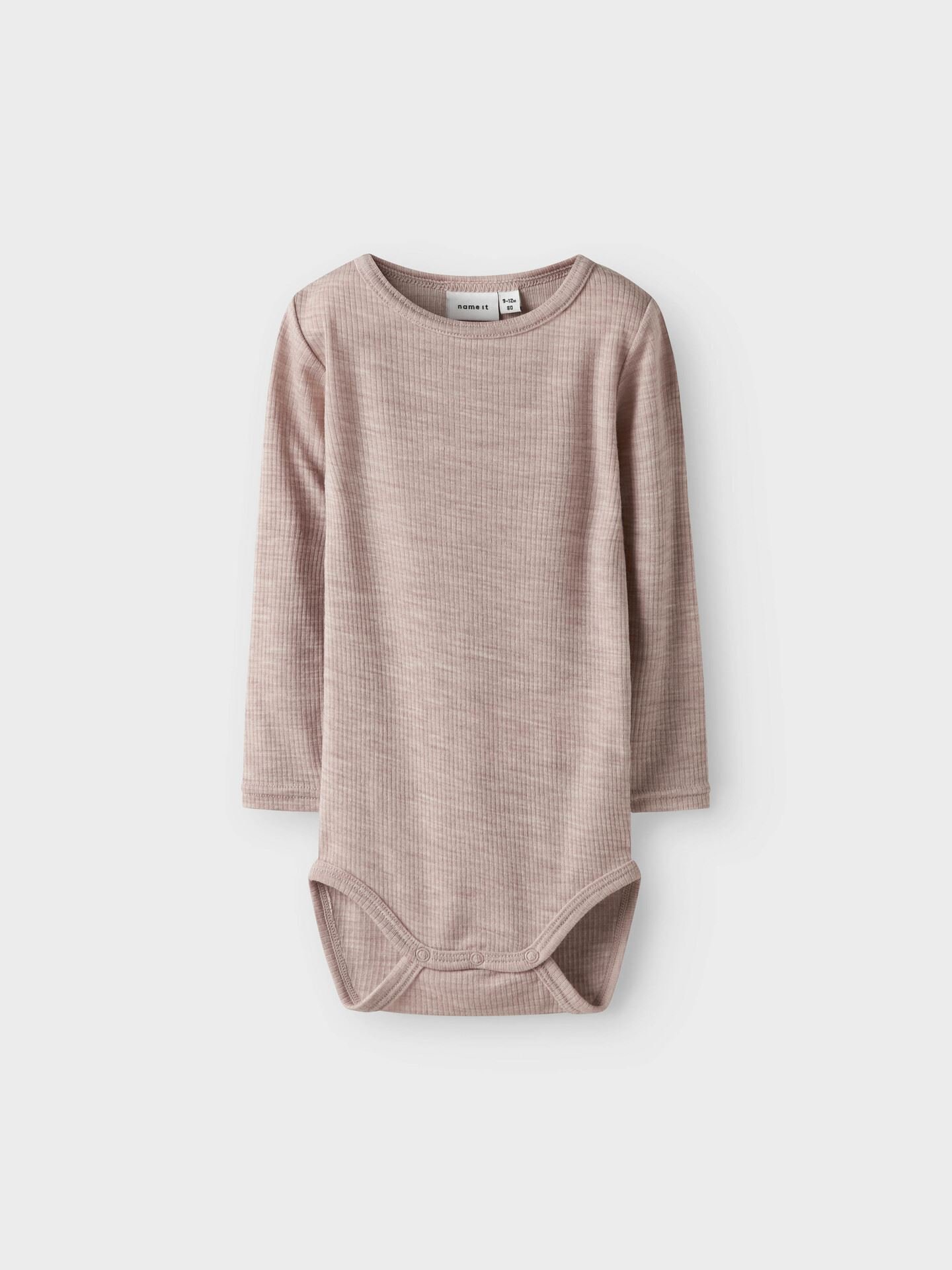 Wax Wool Rib Long Sleeve Body