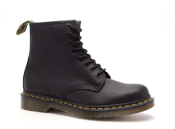 Dr martens boots bottine homme 1460 greasy noir