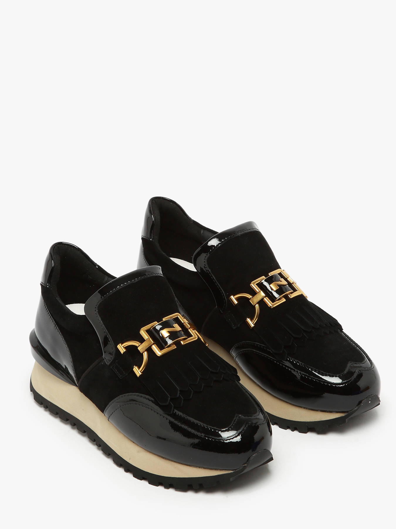 Sneakers en cuir NATHAN BAUME