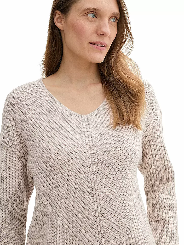 TOM TAILOR Pullover beige