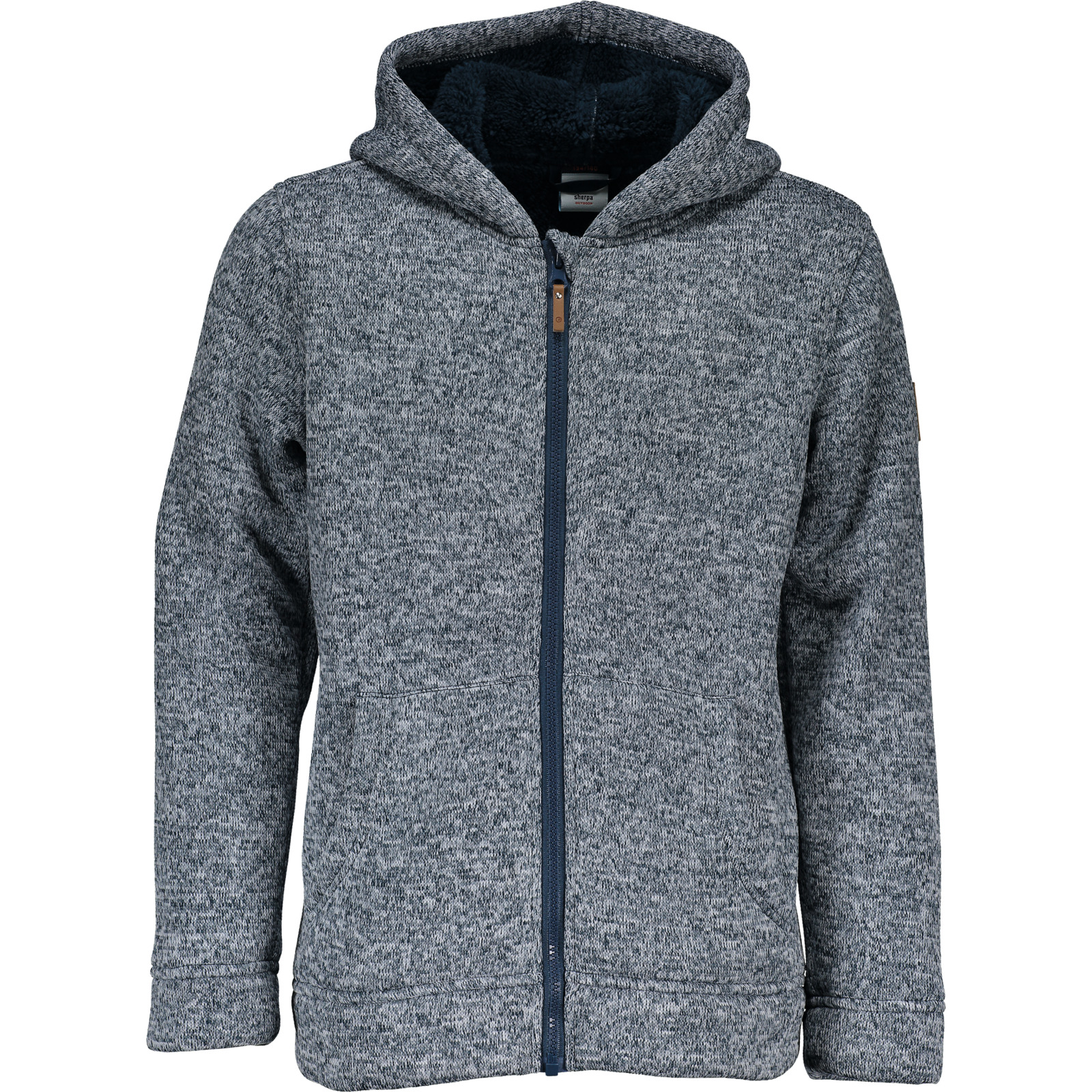 Sherpa Kinder-Teddyfleecejacke Lahan petrol
