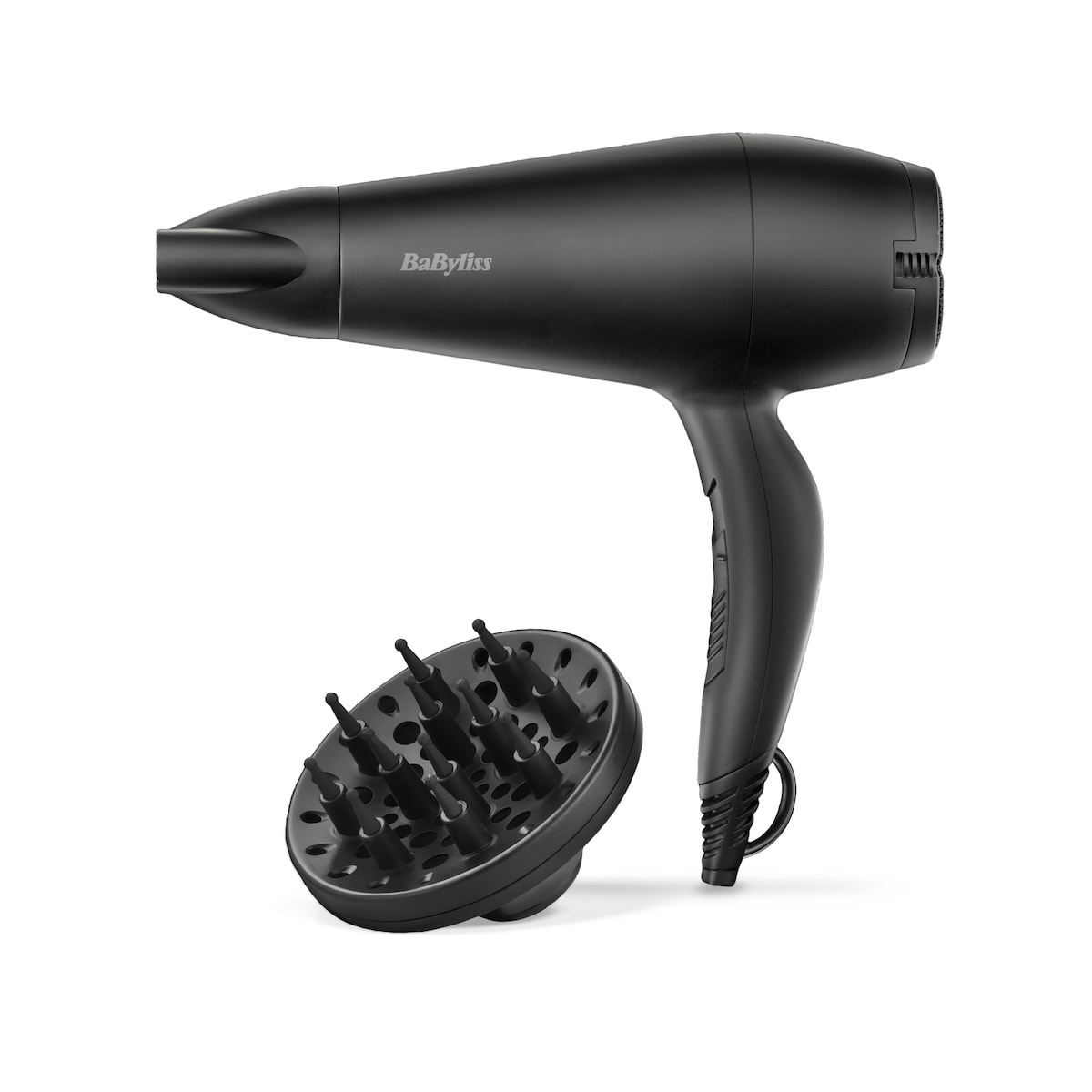 BaByliss D215DE hårføner D215DE (Sort)