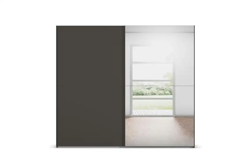 Schwebetürenschrank Fifty 251 cm 2 Stück