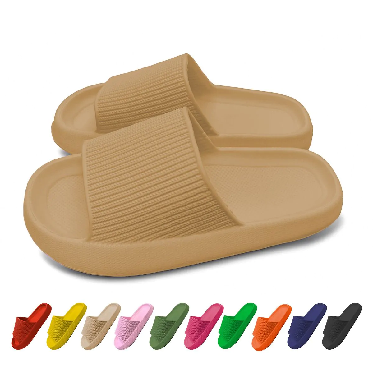 Orthopedische Zomer Badslippers (Taupe)