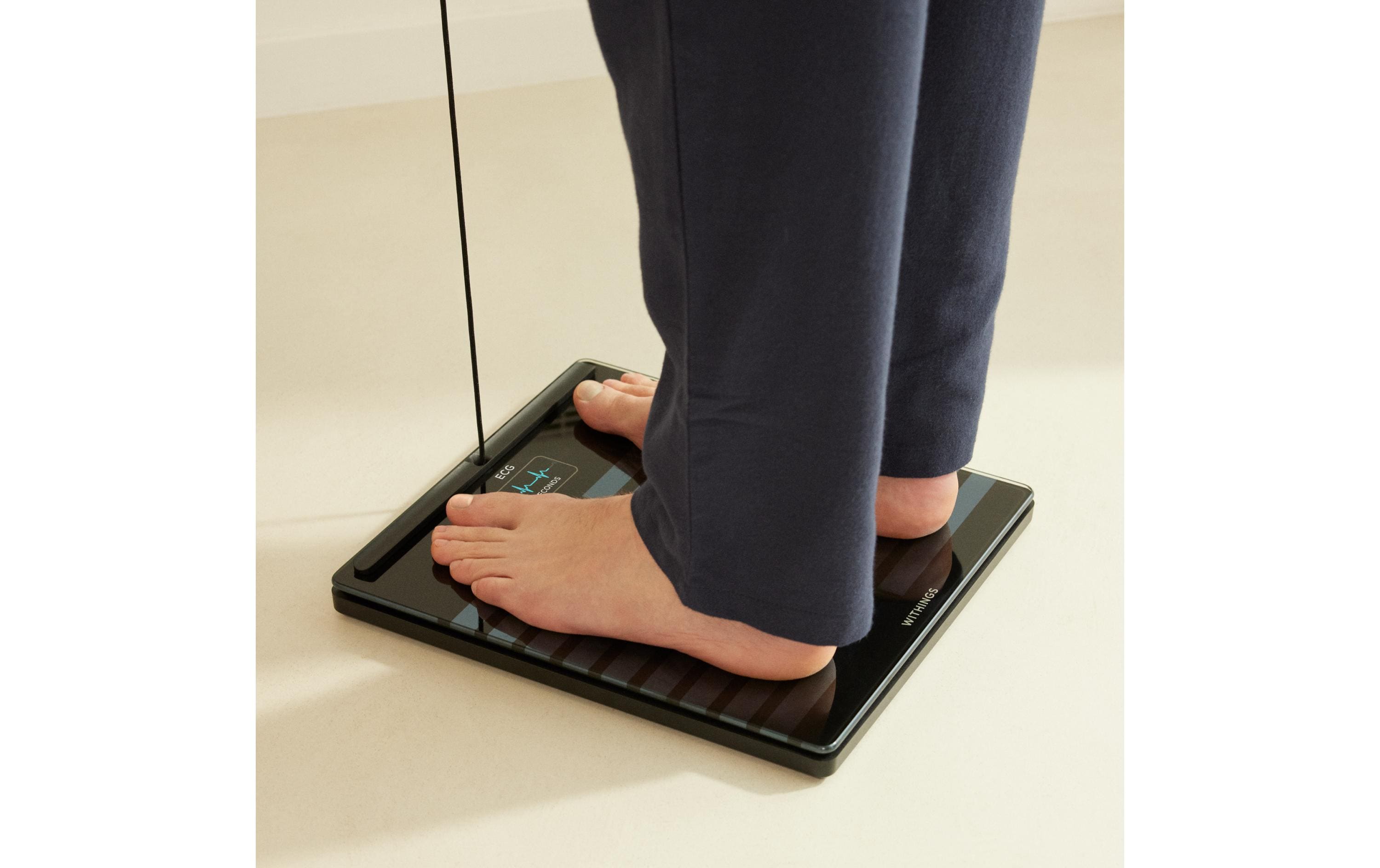Körperanalysewaage Body Scan Schwarz<br>Gesundheitsstation