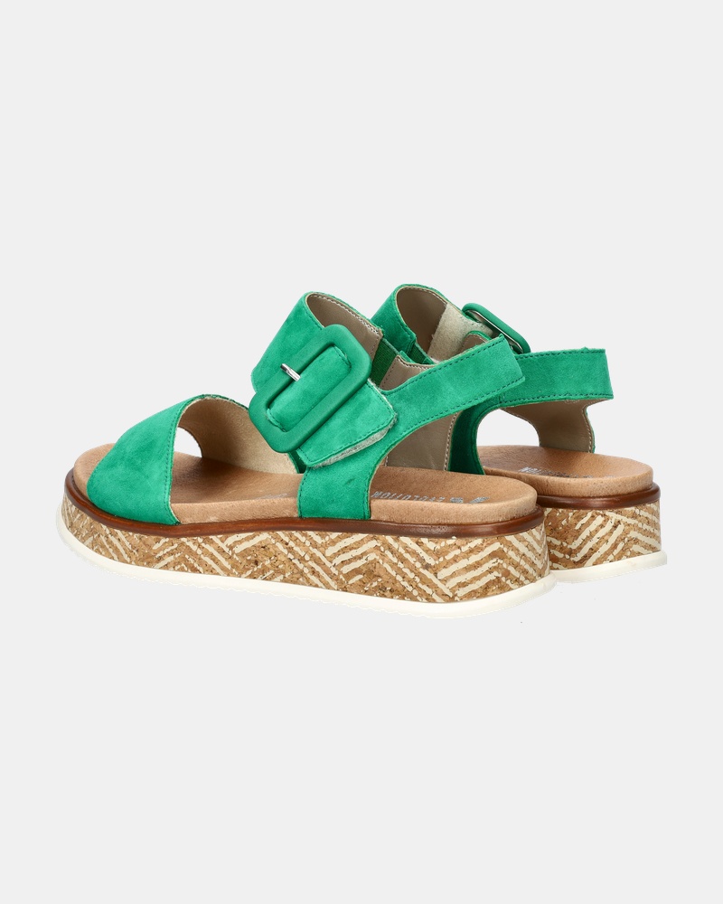 Rieker Sandalen  - groen