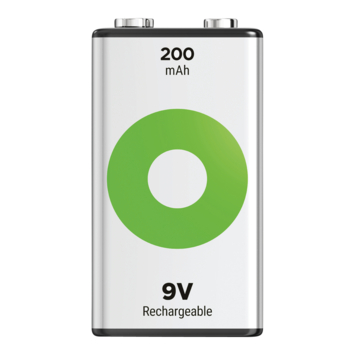 GP Batterij Oplaadbaar 9V NiMH 200mAh ReCyko 8,4V 1 Stuk