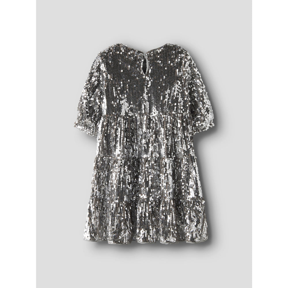 Køb Name It Silver Nkfriscing 3/4 Sl Kjole