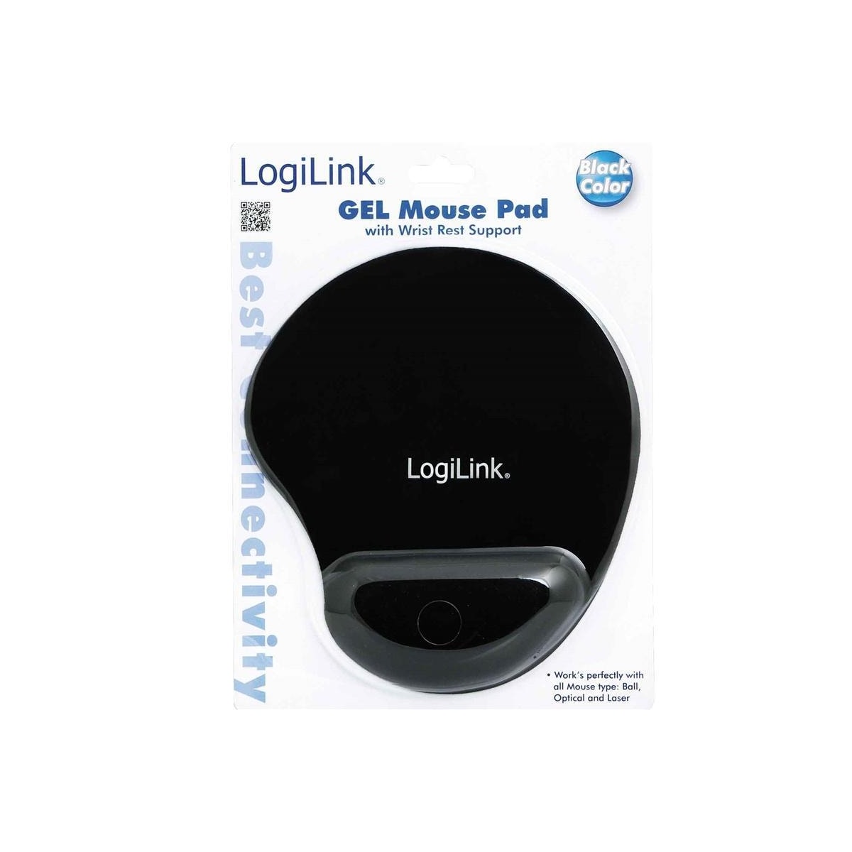 LogiLink Musmatta med handledsstöd Gel