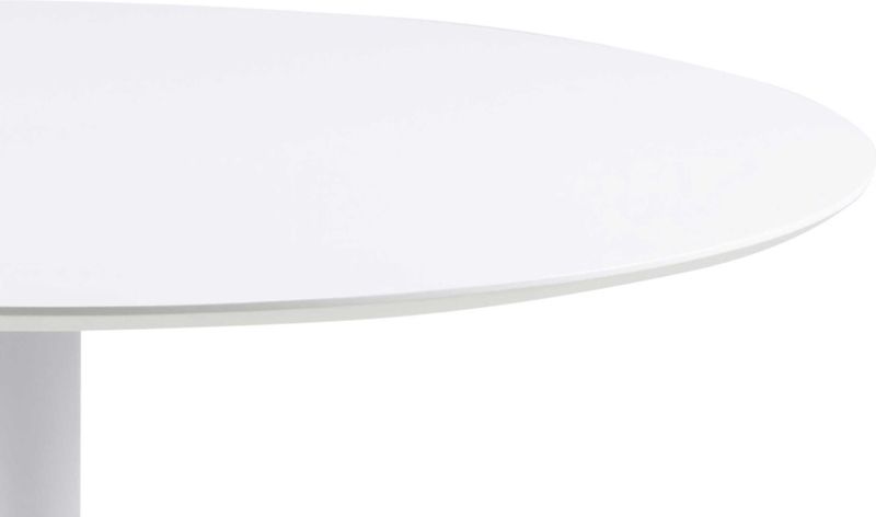 Giga Living - Aurora - Eettafel - Wit - MDF - Ø110cm