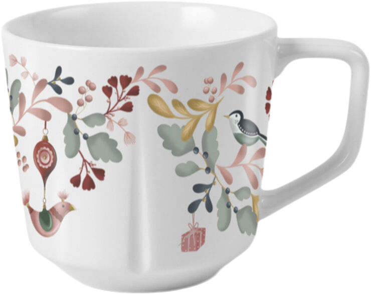 Rosendahl GC Cottage Krus 30 cl hvid m. deko Hvid