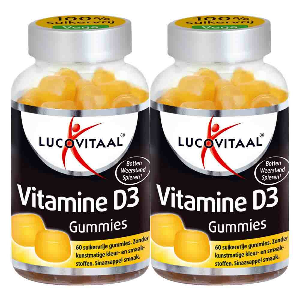2x Lucovitaal Gummies Vitamine D360 gummies