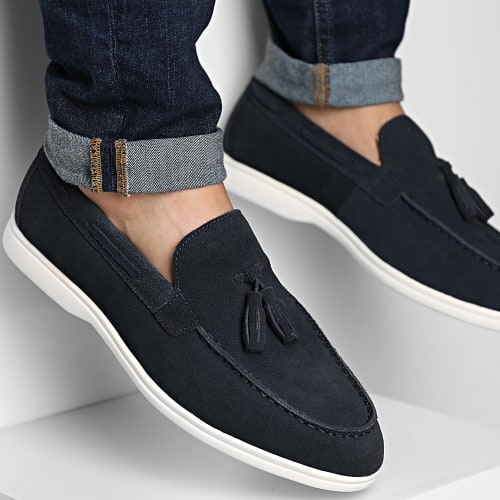 Mocassins Bleu Marine