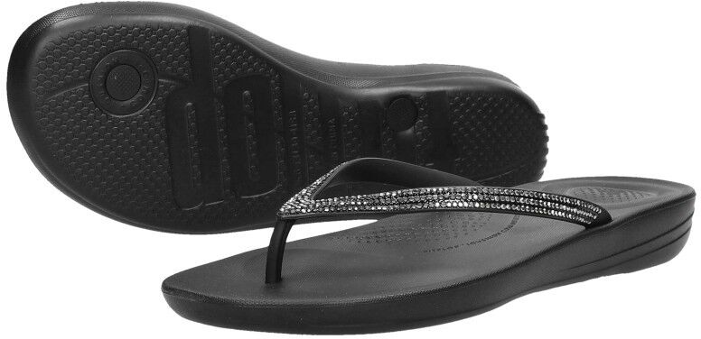 Fitflop iQushion Sparkle zwart