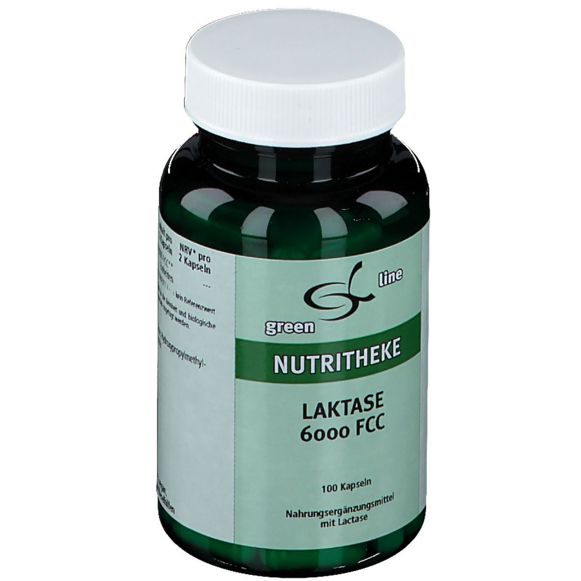 green line NUTRITHEKE Laktase 6.000 FCC