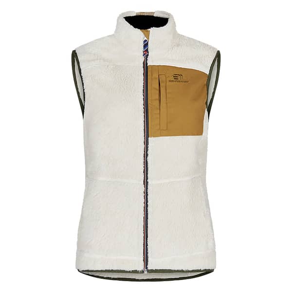 Veste polaire ELEVENATE W GLACIER PILE VEST ECRU