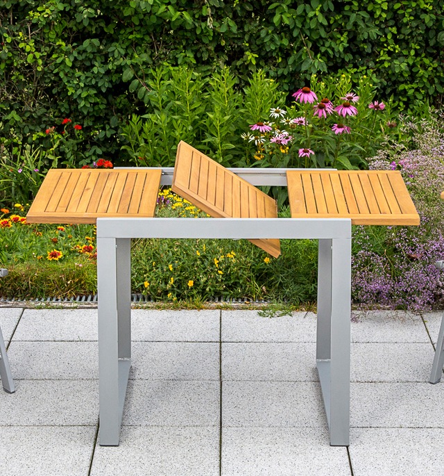 MERXX Gartentisch »Naxos« BxT: 80/120 x 70 cm