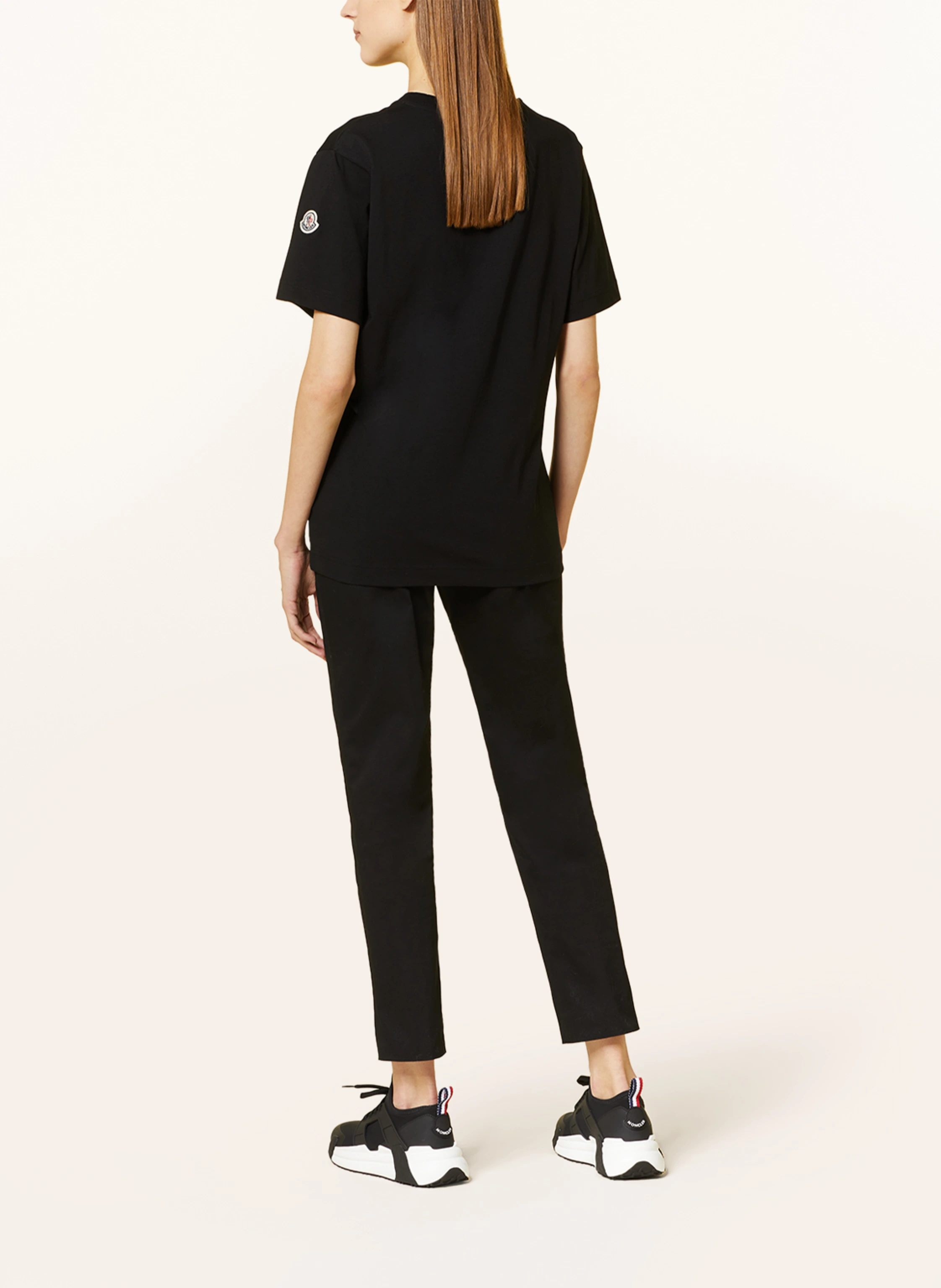 MONCLER T-Shirt mit Pailletten