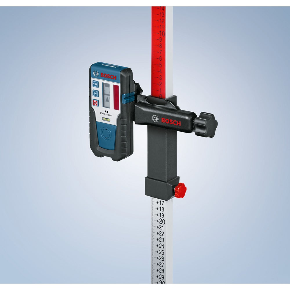 BOSCH Laser Measuring Rotating Laser Level Detector Red Beam LR1