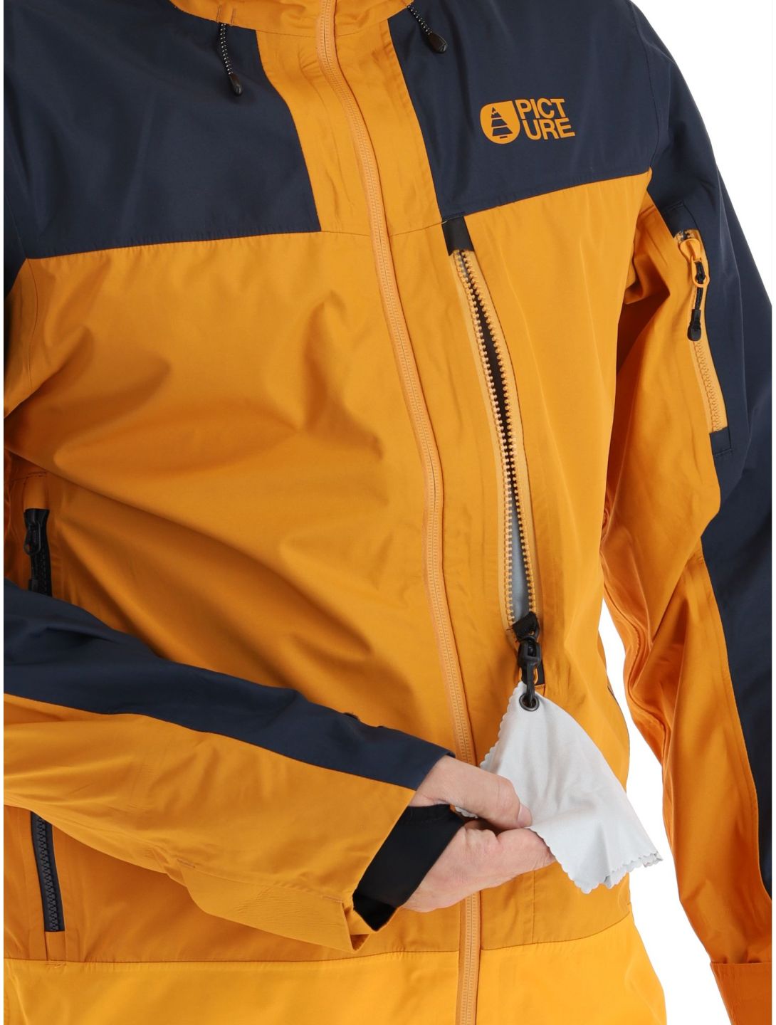 Broader 3L hardshell ski-jas heren