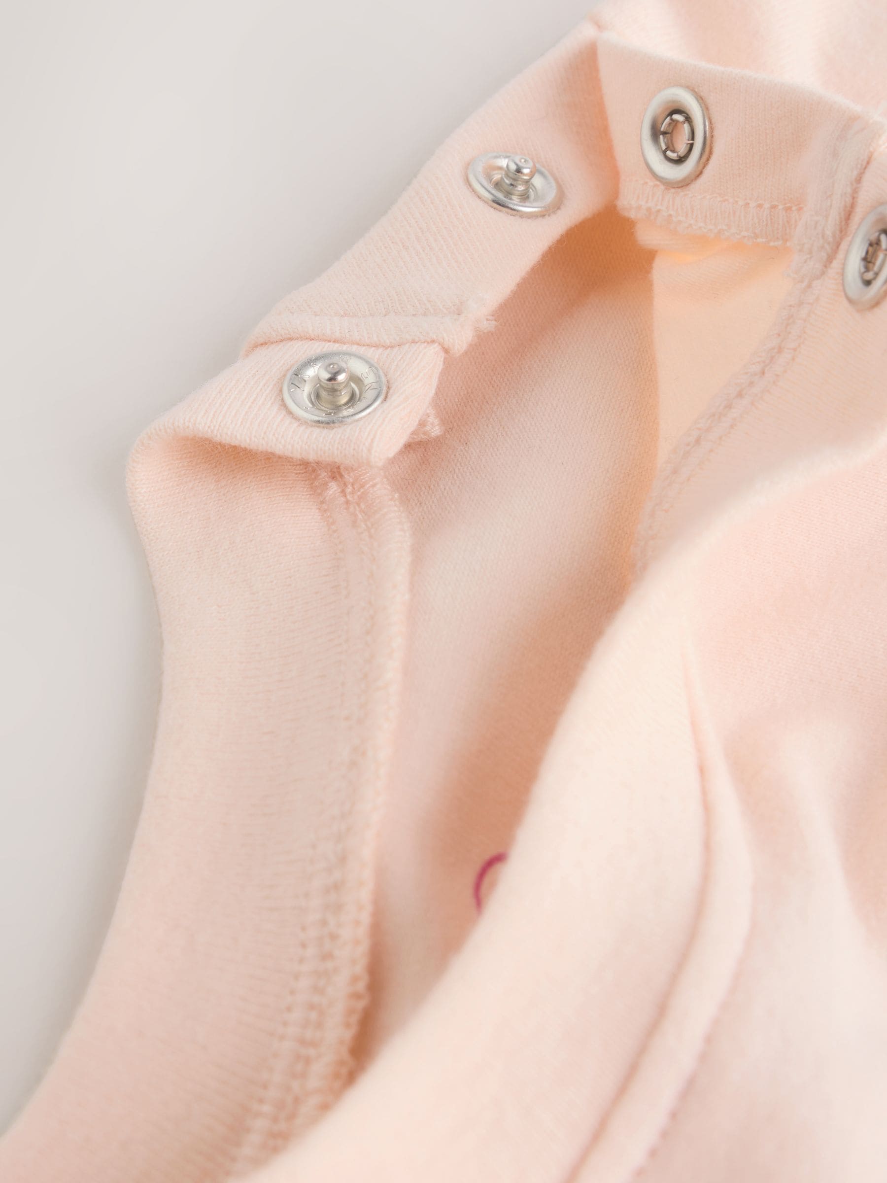 Crème/roze gestreept - Baby Set van bretelbroeken en Bodysuit 2 Pieces (0mnd.-3jr)