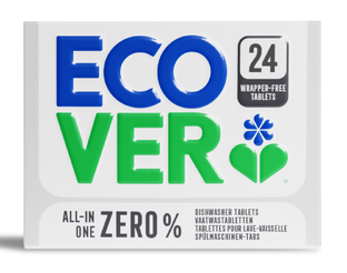 Ecover All-In-One Zero Vaatwastabletten 24TB