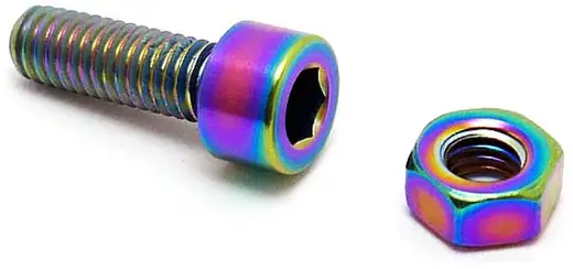 TLC Titanium BMX Sadelrørsklampe Bolt og Møtrik | SkatePro