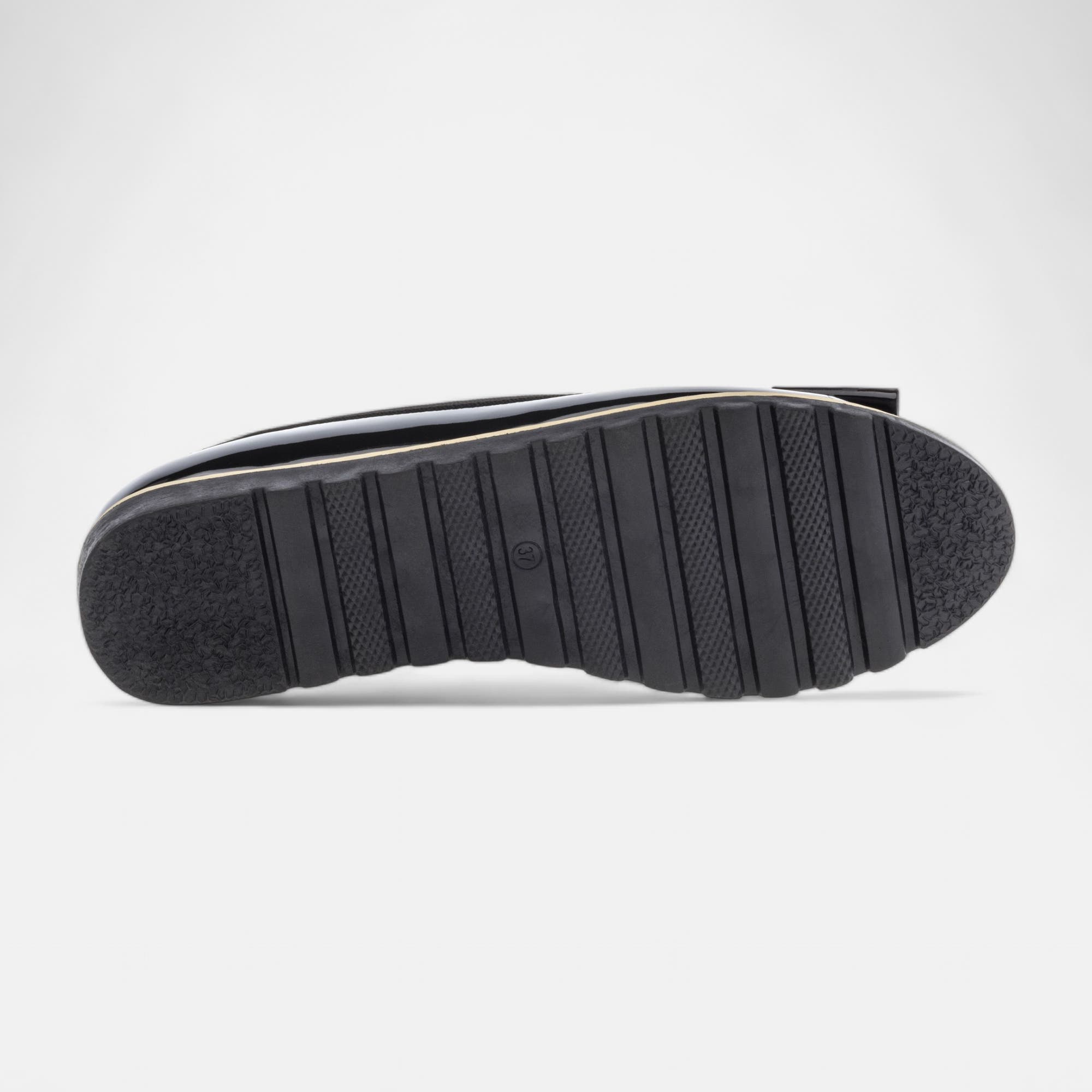 Ballerines Femme noir vernis