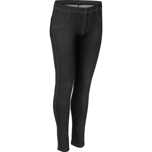 Treggings in Jeans-Optik schwarz Gr. M 40-44