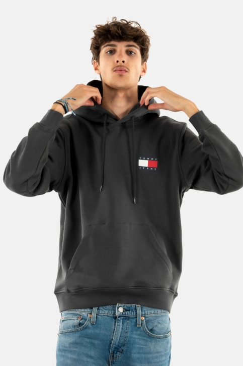 Sweat tommy jeans reg essential fl pub new charcoal