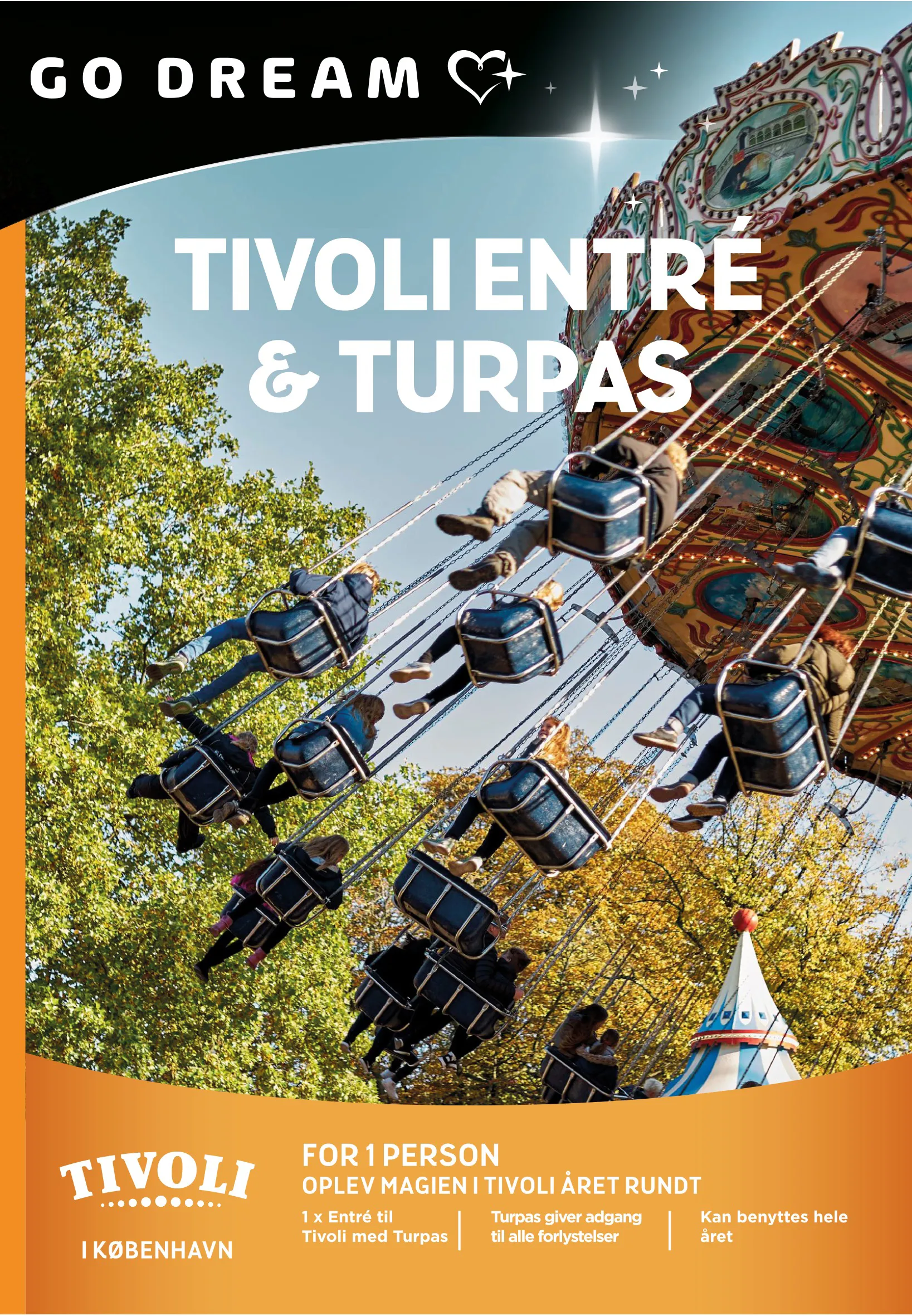 GO DREAM Gavekort - Tivoli