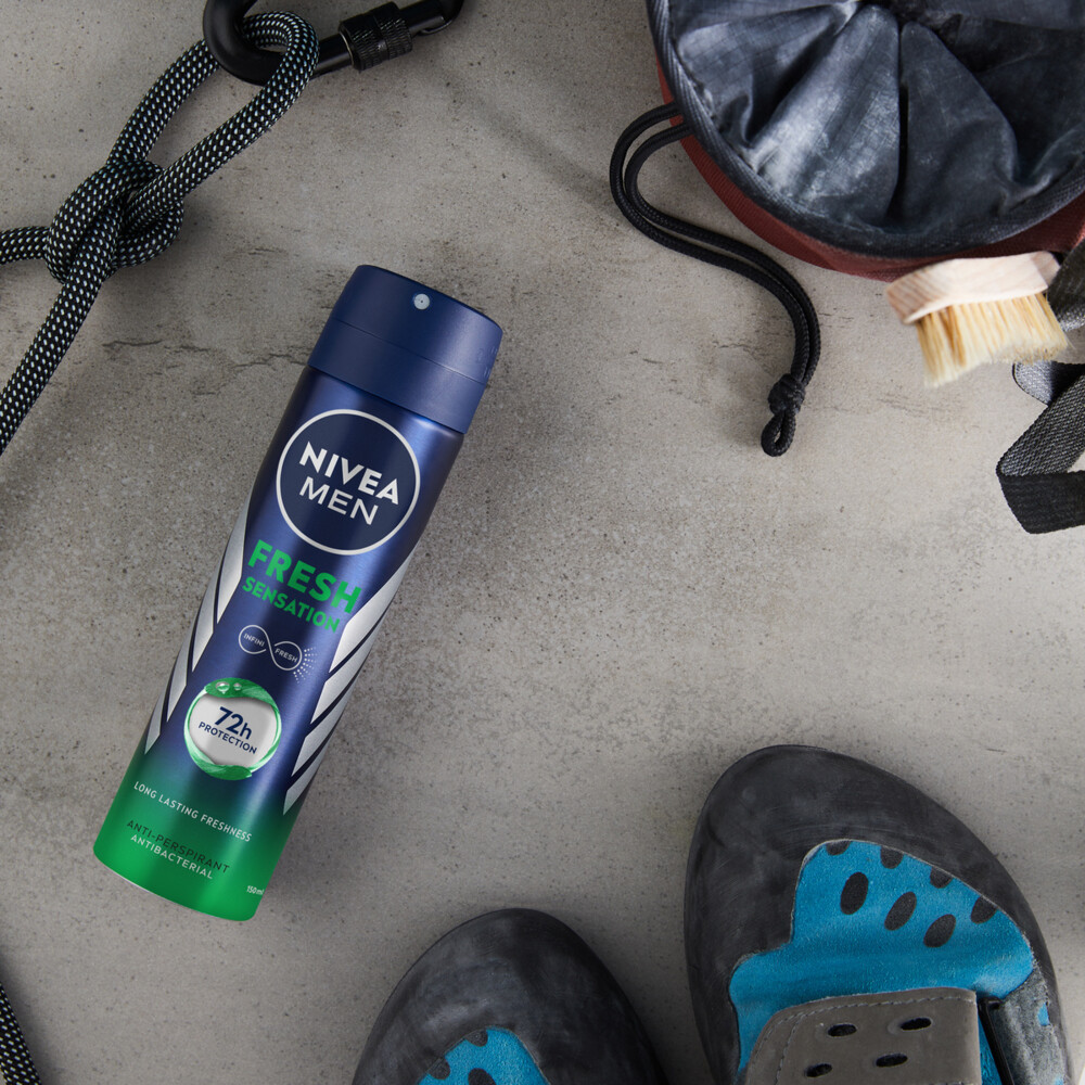6x Nivea Men Deodorant Spray Fresh Sensation150 ml