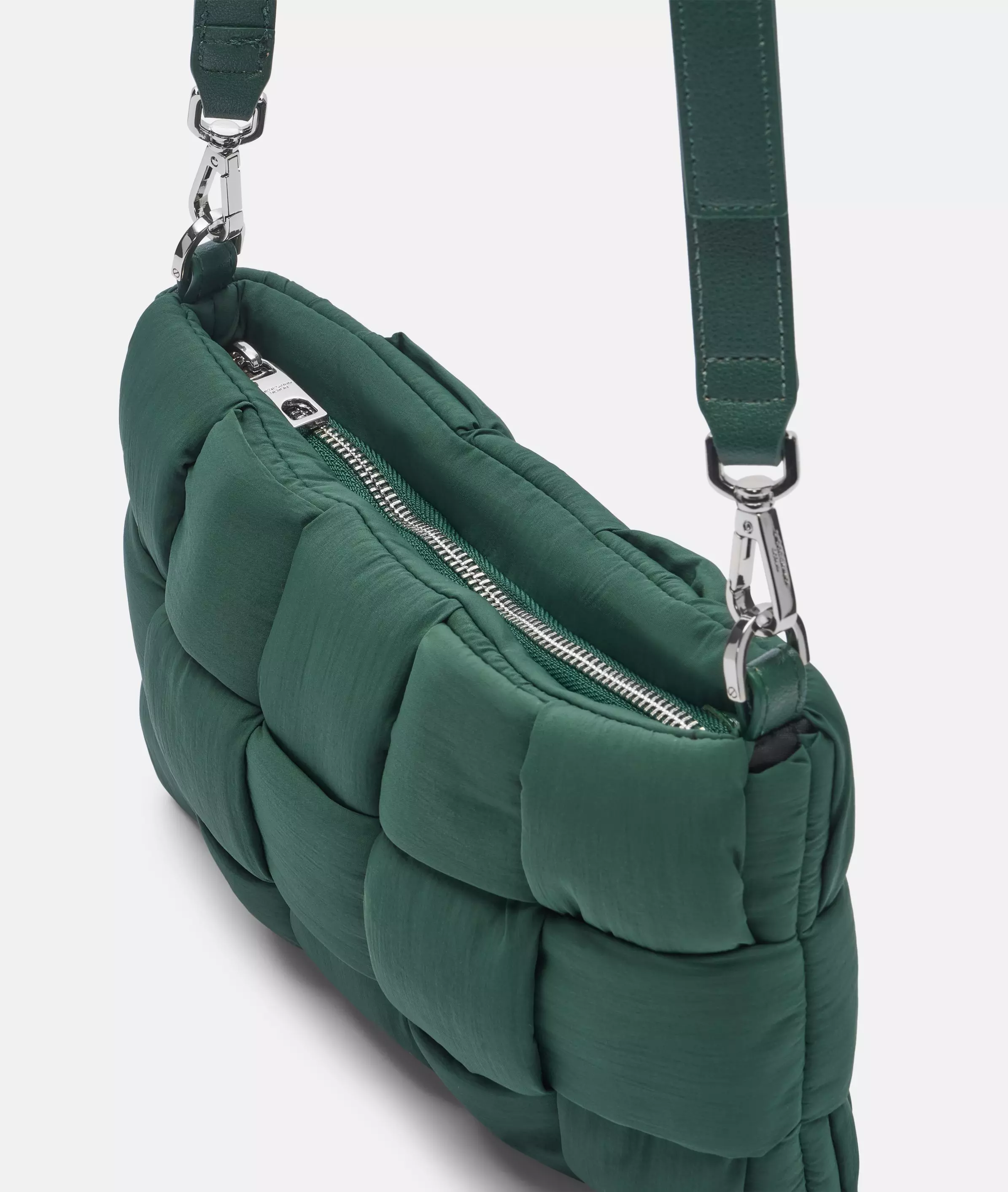 Nylon Bo Crossbody S Nylon shoulder bag with padded quilting